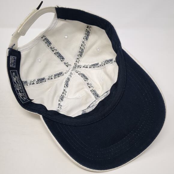 McCall Idaho Mile High Marina Baseball Cap White OS Adjustable Extreme Fit Ahead - Picture 7 of 10